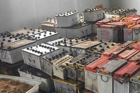 赣州信丰艾默森动力电池回收,高价叉车蓄电池回收